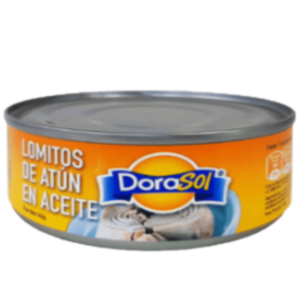 Atún Lomitos en Aceite Dorasol 142gr x48uni